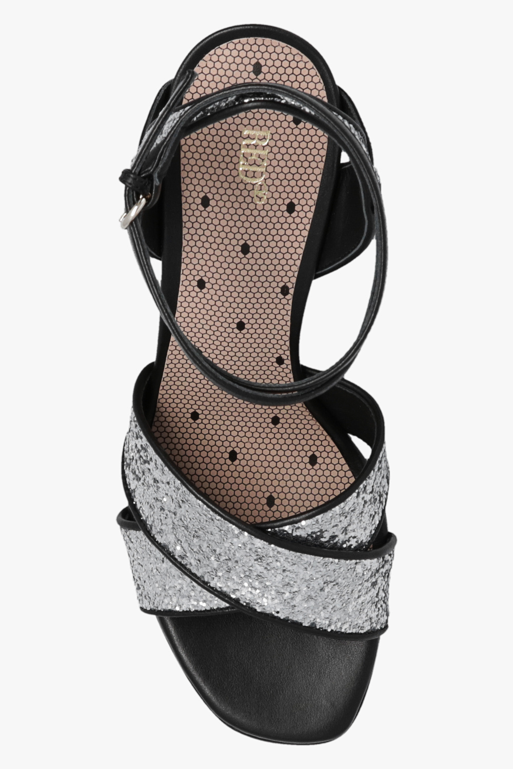 Silver Heeled sandals Red Valentino - valentino garavani